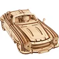 Produktbild: Ugears Winged Sports Coupe 3D Puzzle - 3D Holzpuzzle Auto Sportwagen Modellbausatz Erwachsene Auto - Dual Motors Bauset mit Flügeltüren Holzpuzzle Erwachsene 3D Geburtstagsgeschenk - 262 Teile