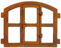 Produktbild: Stallfenster Fenster zum öffnen Scheunenfenster Eisenfenster 51cm im Antik-Stil