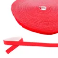 Produktbild: Klettband Klettkabelbinder 25m Rolle Rot Kabelbinder Klettverschluss