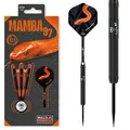 Produktbild: Steeldarts Bull`s, Mamba97 M1, 97% Tungsten, Titanbeschichtung, 21g, Schwarz