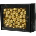 Produktbild: 144 Glaskugeln am Draht 2,5cm Weihnachtskugeln Spiegelbeeren zum Basteln gold