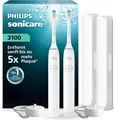Produktbild: Philips Sonicare 3100 series 3100 HX4072/41 Wiederaufladbare Zahnbürste, Erwachsener, Schallzahnbürste, Tägliche Pflege, 31000 Bewegungen pro Minute, Weiß, 2 min, 4 x 30 sec