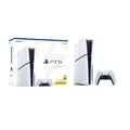 Produktbild: Sony Playstation 5 Slim Disc Edition, Schwarz Weiß, 1 TB BRANDNEU