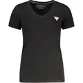 Produktbild: Guess Jeans Schwarzes Baumwoll-T-Shirt für Damen