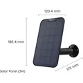 Produktbild: Reolink Solar Panel 3W Schwarz