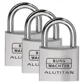 Produktbild: Burg Wächter Vorhängeschloss Burg Wächter 36251 Vorhängeschloss 40.00 mm gleichschließend Alumini silberfarben