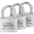 Produktbild: Burg Wächter Vorhängeschloss-Set Trio 770 40 SB Aluminium - 3 Stück