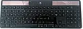 Produktbild: Logitech Wireless Solar K750 Tastatur - Schweizer QWERTZ-Layout - Schwarz/Weiß