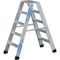 Produktbild: Zarges Stehleiter Seventec B, 40355, aus Aluminium mit 2 x 5 Stufen