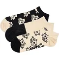 Produktbild: HAPPY SOCKS Happy Socks Unisex Sneaker-Socken, 3er Pack - Low Socks, Muster, Farbmix