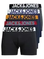 Produktbild: Jack & Jones Boxershorts Solid (5-St., 5er Pack) gute Passform durch elastische Baumwollqualität