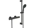 Produktbild: Grohe Precision Start - Duschset mit Thermostat, schwarz matt