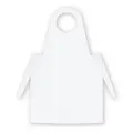 Produktbild: Meditrade PE-Einmalschürze, weiß, geblockt 3694 , 1 Packung = 50 Stück, Maße (L x B): 160 x 81 cm