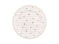 Produktbild: GreenGate Teller KLEIN Grace Weiß mit Herzen in Grau und Gold 15cm Dessertteller