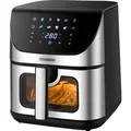 Produktbild: Steinborg Heißluftfritteuse 8 Liter 4 in 1 Mini Backofen Grillen Backen Dörren Frittieren Heissluftfritteuse Fritteuse ohne Öl Air Fryer Heißlu...