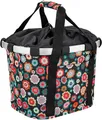 Produktbild: Unisex – Erwachsene Happy Flowers Fahrradkorb Bunt 15 Liter