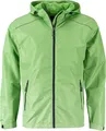 Produktbild: Herren Jacke Men`s` Rain Jacket - Wind- und wasserdicht - Farbe: Spring Green/Navy - Größe: XXL