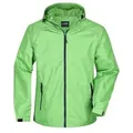 Produktbild: Men's Rain Jacket Sportliche, funktionale Outdoorjacke grün/blau, Gr. XXL