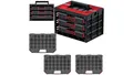 Produktbild: 5905197274133 Szafka z 3x organizer z przegrodami na narzędzia i akcesoria 390x2