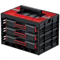 Produktbild: Kistenberg Organizer TAGERCASE 40 mit 3 Organizer KTC40306S Kleinteilemagazin