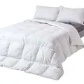 Produktbild: Homescapes 4-Jahreszeiten-Bettdecke, Weiß, Textil, Füllung: Federn, Rechteckig, 260x220 cm, Oeko-Tex®, Schlaftextilien, Bettdecken, 4 Jahreszeiten Bettdecken
