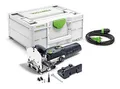 Produktbild: Festool Dübelfräse DF 500 Q-Plus DOMINO (mit DOMINO Fräser, Zusatzanschlag, Gabelschlüssel), im Systainer