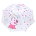 Produktbild: Vadobag Peppa Pig Wutz Kinder Stockschirm Regenschirm Schirm transparent manuell