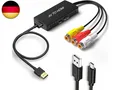 Produktbild: AV zu HDMI Adapter RCA zu HDMI Konverter für VHS Player, PS2, PS3, Xbox, N64,