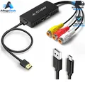 Produktbild: AV zu HDMI Adapter RCA Konverter für VHS Player PS2 PS3 Xbox N64 VCR DVD HDTV
