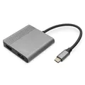 Produktbild: Digitus Videoadapterkabel | 19-poliges HDMI Typ-A | Buchse | 24-poliges USB-C |