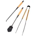 Produktbild: Snow Peak - Fire Tool Set Pro - Werkzeugset schwarz/ wood