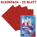 Produktbild: Staufen Kopierpapier Style Multifunktionspapier A4, 160g/qm, rot, 25 Blatt
