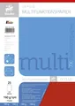 Produktbild: Staufen 51697 Multifunktionspapier 7X PLUS - A4, 160 g/qm, rot, 25 Blatt