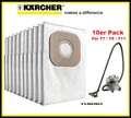 Produktbild: 10 STÜCK Kärcher Vliesfiltertüten M 6.904-084.0 für Trockensauger T7 T8 + T11