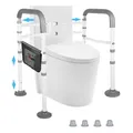 Produktbild: Aufstehhilfe toilette - wc aufstehhilfe, toiletten aufstehhilfe, wc aufstehhilfe für senioren, aufstehhilfe toilette ohne bohren, toilettenstützgestell - passend für die meisten toiletten