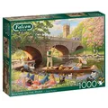 Produktbild: Jumbo Spiele 11348 Boating on The River 1000 Teile Puzzlespiel, Mehrfarbig, Einheitsgröße