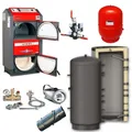 Produktbild: Paket Atmos Holzvergaser GS25 Pufferspeicher 2x 1000 Liter Laddomat Zubehör