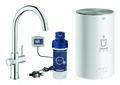 Produktbild: Grohe Red Duo Spültischarmatur mit C-Auslauf und Boiler Größe M - Chrom - 30083001