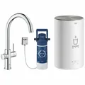 Produktbild: Grohe Red Duo Starter Kit 30083001 Einhebel-Armatur Chrom inkl. Boiler Größe M
