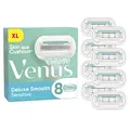 Produktbild: Gillette Venus Deluxe Smooth Sensitive Rasierklingen für Rasierer Damen, 8 Ersatzklingen für Damenrasierer, Metall