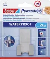 Produktbild: tesa Rasiererhalter Powerstrip Edelstahl, waterproof