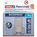 Produktbild: Powerstrips Waterproof Rasiererhalter Zoom, Metall - Selbstklebender Rasiererhalter Aus Edelstahl Für Dusche Und Bad - Tesa