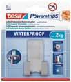 Produktbild: tesa Powerstrips Wasserdicht Rasiererhalter selbstklebend Zoom Metall bis 2 kg