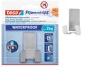 Produktbild: Tesa ® Selbstklebender Rasiererhalter Powerstrips Waterproof Edelstahl 2kg 59709