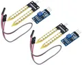 Produktbild: 2pcs Soil Hygrometer Humidity Detection Module Soil Moisture Water Sensor|2 Stück Bodenhygrometer-Feuchtigkeitserkennungsmodul Bodenfeuchtewassersensor