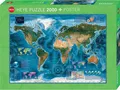 Produktbild: Heye Puzzle Satellite Map 2000