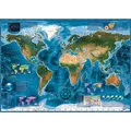 Produktbild: HEYE 29797 - Satellite Map Standard, Rajko Zigic, inklusiv Poster, 2000 Teile Puzzle