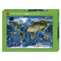 Produktbild: Puzzle - Satellite Map - Standard 2000 Teile - deutsch