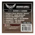 Produktbild: Mayday Standard Card Sleeves Kartenschutzhüllen 52 x 52 MM 100 Stück - 7155