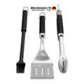Produktbild: Weber Grillbesteck Premium 3-teilig Grillzange, Grillwender, Grillpinsel 6764